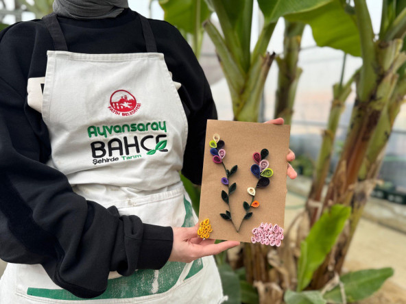 Ayvansaray Bahçe'den Quiling Atölyesi: Vatandaşlarımız İçin Sanat Dolu Bir Gün
