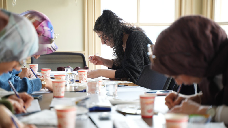 Bâlâ Külliyesi Muvakkithânesi'nde Miras Fatih ile Tezhip Sanatı: Sazyolu Motifli Ayraç Tasarımı