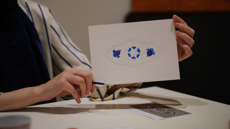 Kadırga Sanat Galerileri'nde Tezhip Sanatı Modern Kartpostallarla Buluştu