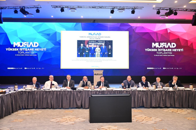 Başkan Turan, MÜSİAD Genel Başkanı Burhan Özdemir'in Ev Sahipliğinde Gerçekleştirilen Yüksek İstişare Heyeti Toplantısına Katıldı