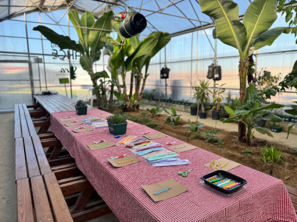 Ayvansaray Bahçe'den Quiling Atölyesi: Vatandaşlarımız İçin Sanat Dolu Bir Gün