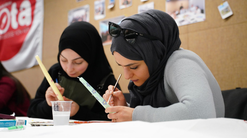 Vatan Kütüphanesi'nde Işıltılı Mumlar Sanatla Buluşuyor