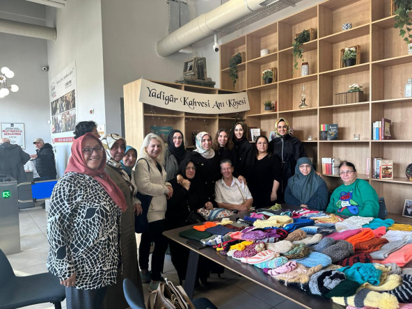 Yadigâr Kahvesi'nde Dayanışma İlmek İlmek Büyüyor