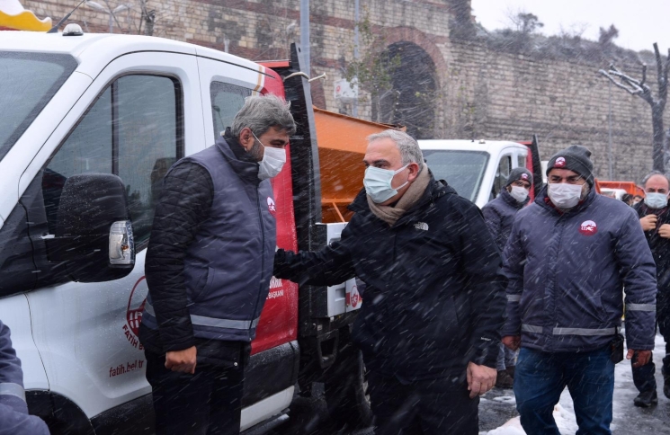 Ekiplerimiz İş Başında Haberi