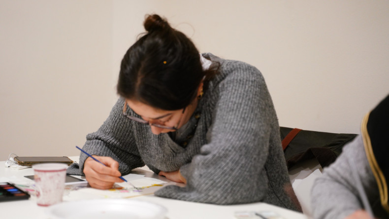 Tezhipte Rokoko Zarafeti Kadırga Sanat Galerileri'nde