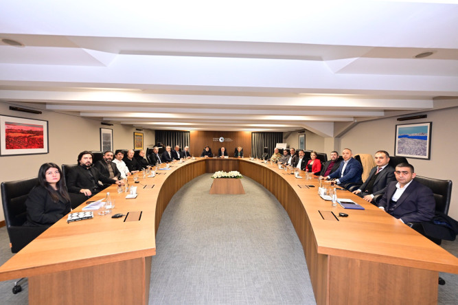 Başkan Turan, İstanbul Ticaret Odası'ndaki TUGEV Toplantısı'nda Konaklama Sektörü Temsilcileriyle Turizmin Yol Haritasını Ele Aldı
