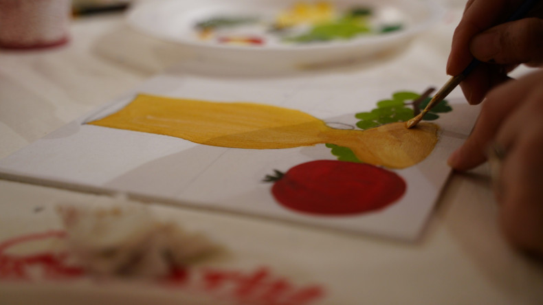 Kadırga Sanat Galerileri'nde “Tuvalde Natürmort” Atölyesi Sanatseverleri Ağırladı