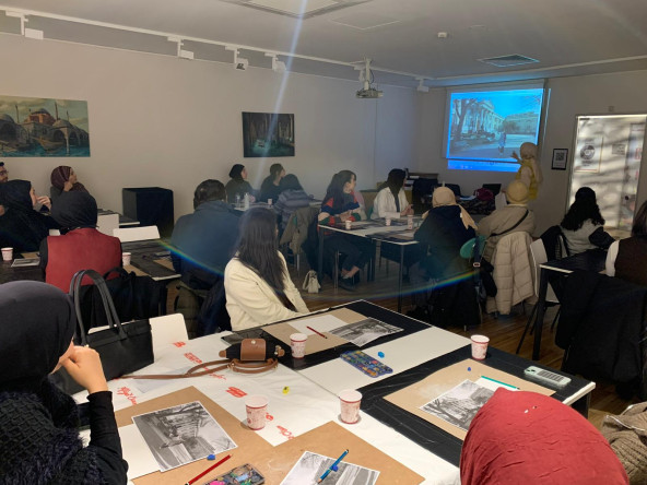 Kadırga Sanat Galerileri'nde Renklerin ve Çizgilerin Diliyle İstanbul'u Yeniden Keşfetmek