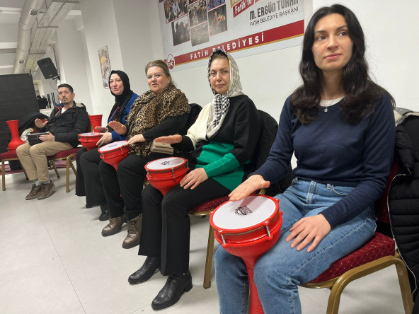 Kadın ve Aile Birimimizden Fındıkzade Çukurbostan Yaşam Merkezi Çok Amaçlı Salon'da “Stres Avcıları: Ritim Versiyonu” Programı