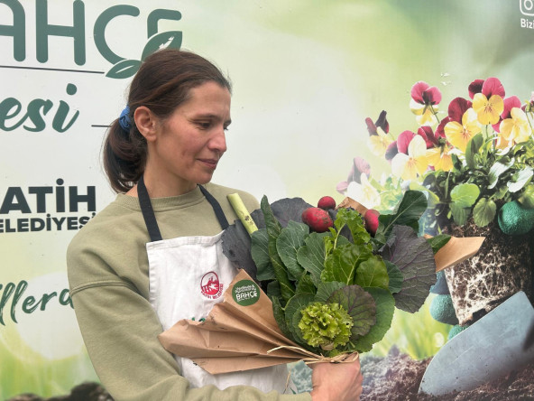 Yedikule Bahçe'de Sebze Buketleri Sağlıklı Yaşamı ve Estetiği Buluşturdu