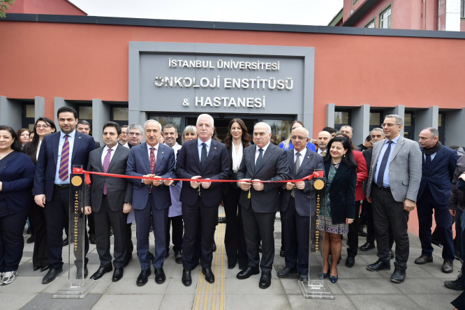 Vali Gül ve Başkan Turan'ın Katılımıyla İstanbul Üniversitesi Onkoloji Enstitüsü'nün Yeni Blokları Hizmete Alındı