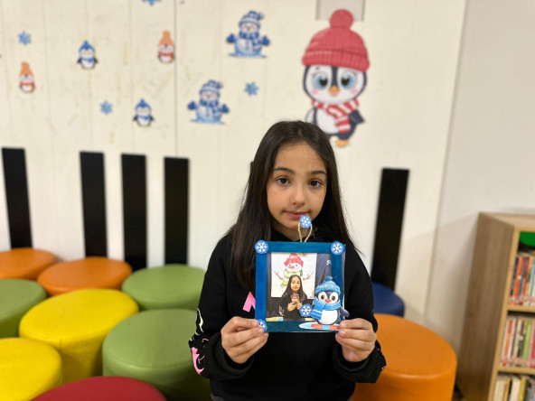 Kariye Çocuk Kütüphanesi'nde Çocuklarımızın Hayal Gücüyle Şekillenen Özgün Çerçeve Tasarımları