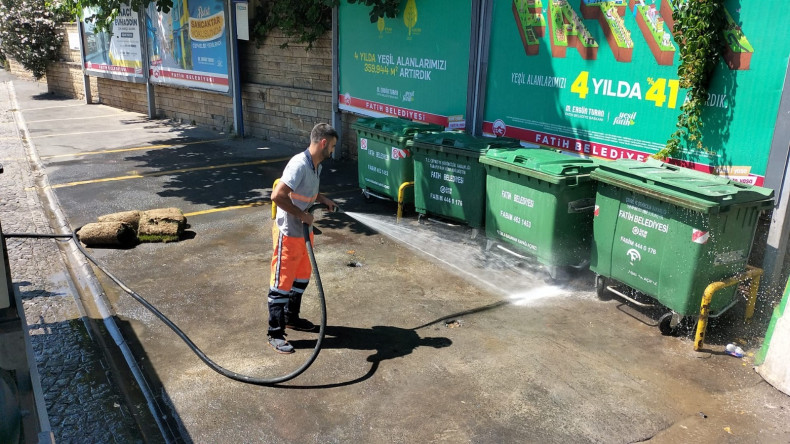 Konteyner Yıkama Çalışmaları