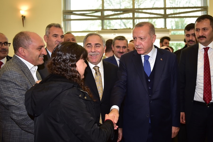 Cumhurbaşkanı Erdoğan'dan Fatih Belediyesi'ne Ziyaret