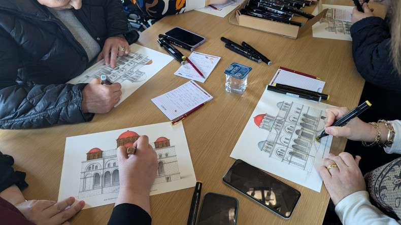 Desenlerin Sessiz Anlatısı: Miras Fatih'in “Motiflerin Dili” Etkinliği