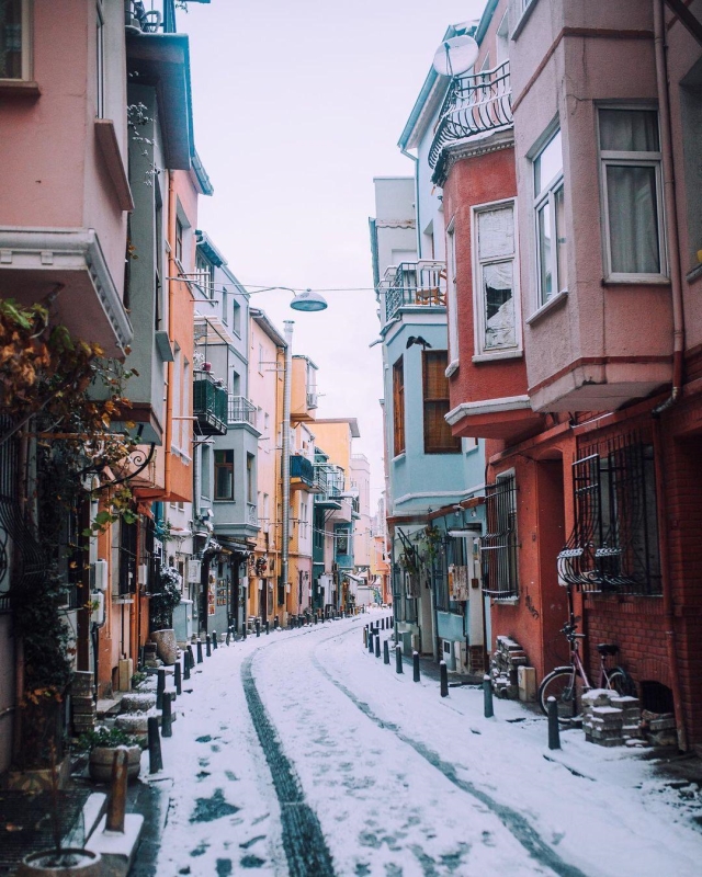 Fatihten kar manzaraları haber