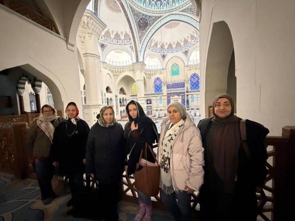 Kadın ve Aile Birimimizden Berat Kandili'ne Özel Cami Gezileri