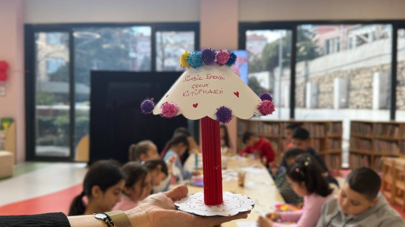 Sümbül Efendi Çocuk Kütüphanemizde Çocuklarımız, Kendi Tasarımlarını Işığa Dönüştürdü