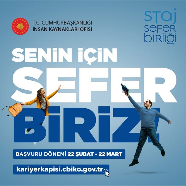 Staj Seferberliği Projesi İçin Son Başvuru 22 Mart haberi