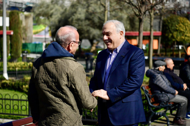 Başkan Turan, Ramazan'ın İlk Gününde Fındıkzade Çukurbostan Yaşam Merkezi'nde Hemşehrileriyle Buluştu