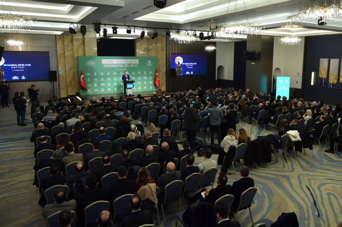 Başkan Turan, Vali Gül Başkanlığında Neslişah Sultan Kültür Merkezi'ndeki Sıfır Atık Haftası Koordinasyon Toplantısı'na Katıldı