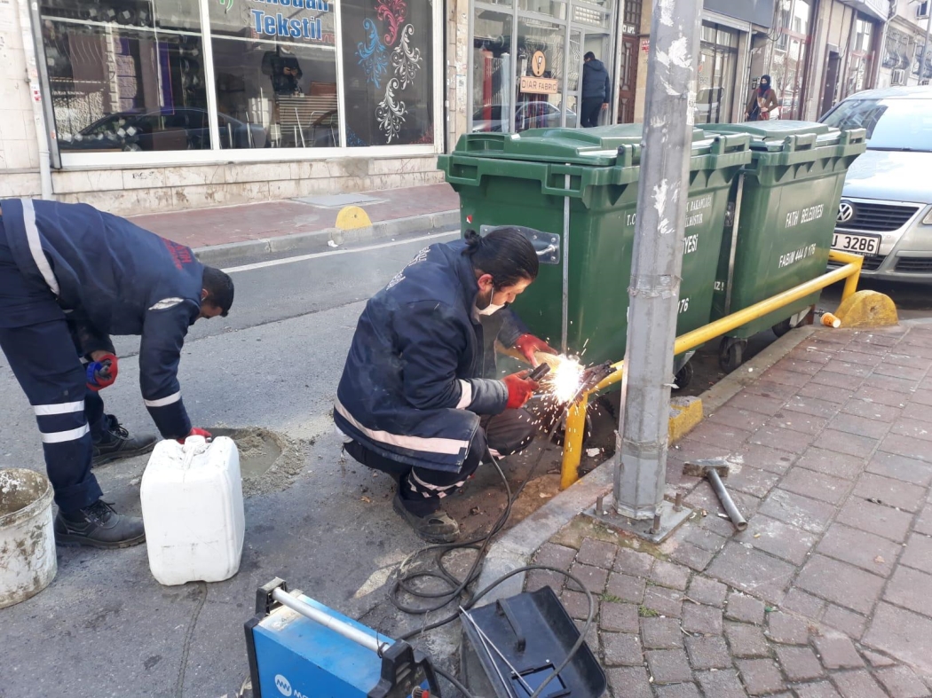 Konteynerlerimizin Bakım ve Onarımlarını Yapıyoruz haberi