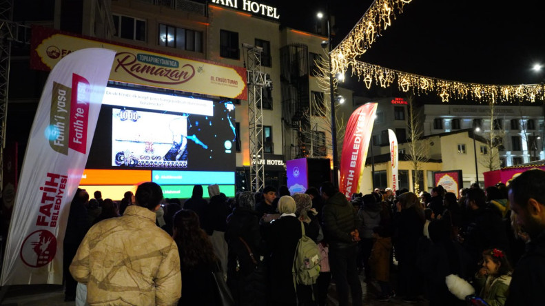 Topkapı Kaleiçi Meydanımız Ramazan Akşamlarının Buluşma Noktası Olmaya Devam Ediyor