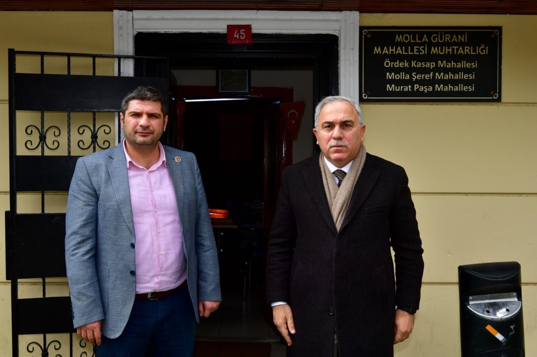 Başkan Turan Molla Gürani Mahallesi'ndeydi haberi