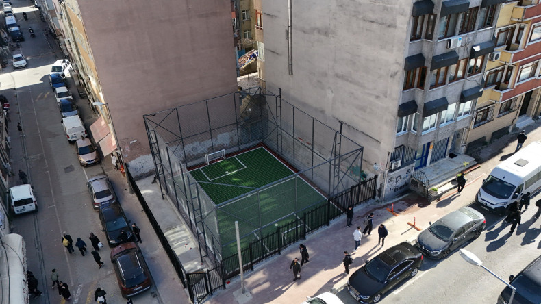 Ali Kuşçu Mahallesi'ne Yeni Spor Sahası: Gençler ve Çocuklar İçin Sağlıklı ve Aktif Bir Yaşam Alanı