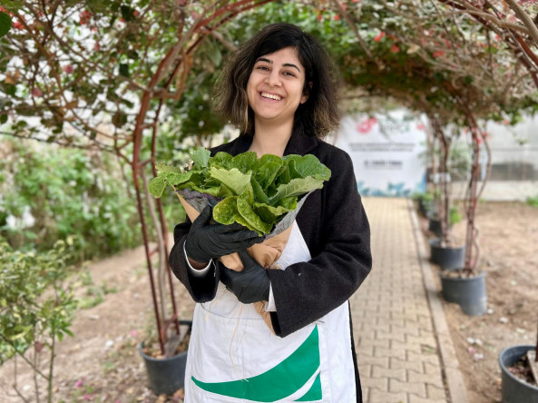 Yedikule Bahçe'de Sebze Buketleri Sağlıklı Yaşamı ve Estetiği Buluşturdu
