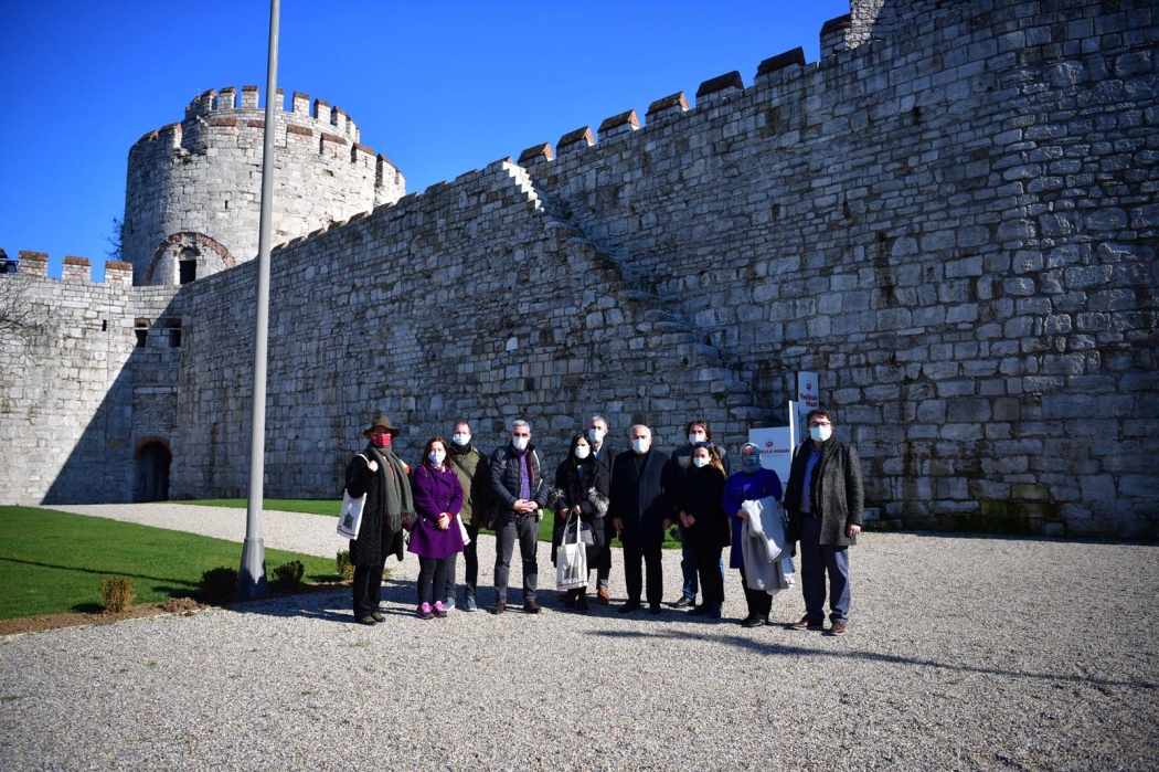 Yedikule Hisarı'nda Kültür Turları Devam Ediyor haberi