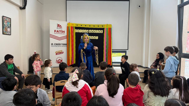 Silivrikapı Çocuk Kütüphanemiz Kütüphane Haftası Etkinliklerine Ev Sahipliği Yaptı