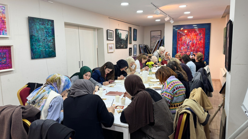 KARINCA Ayvansaray Eğitim Birimimizde Kız Kulesi Minyatür Tekniğiyle İşlendi