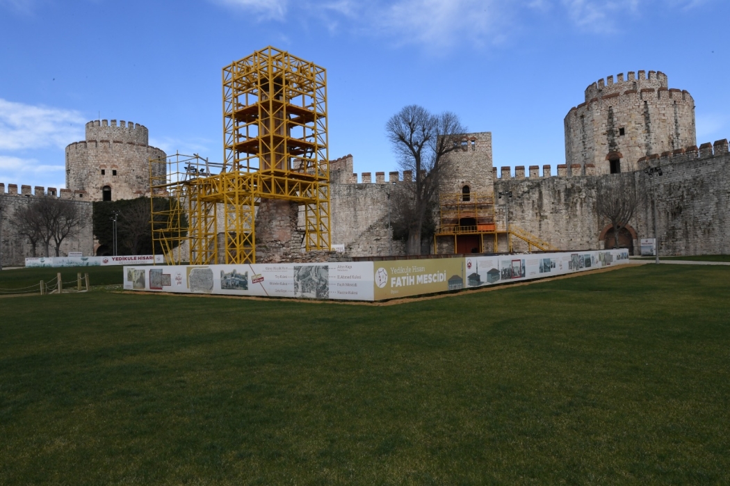 Yedikule Hisarı Restorasyonu Devam Ediyor 06.04.2021