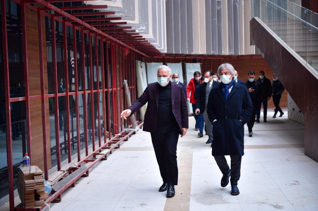 Başkan Turan Sayın Demircan'ı Ağırladı haberi