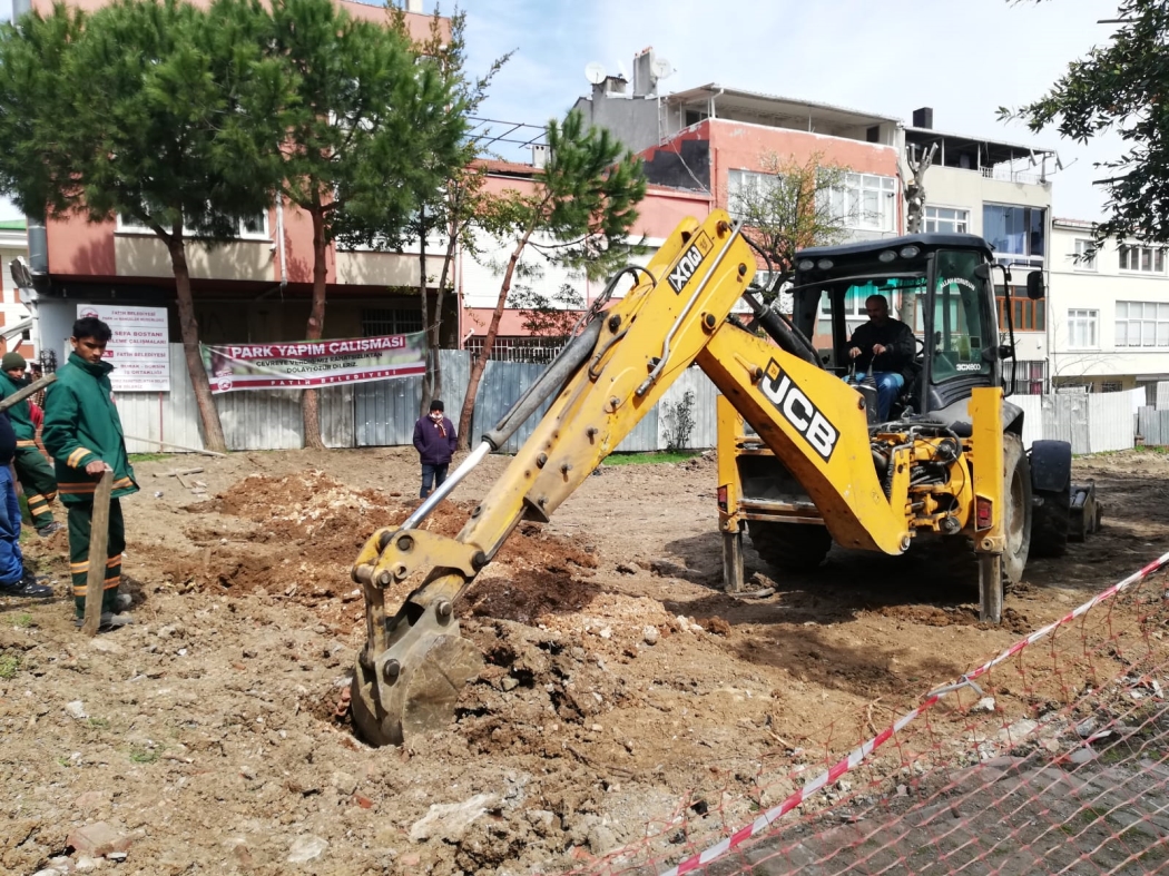 Sefa Bostanı Parkı Yenileniyor