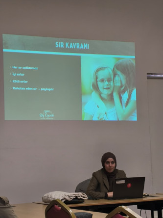 Medrese Davutpaşa'da Çocuklarda Mahremiyet Bilinci Ele Alındı
