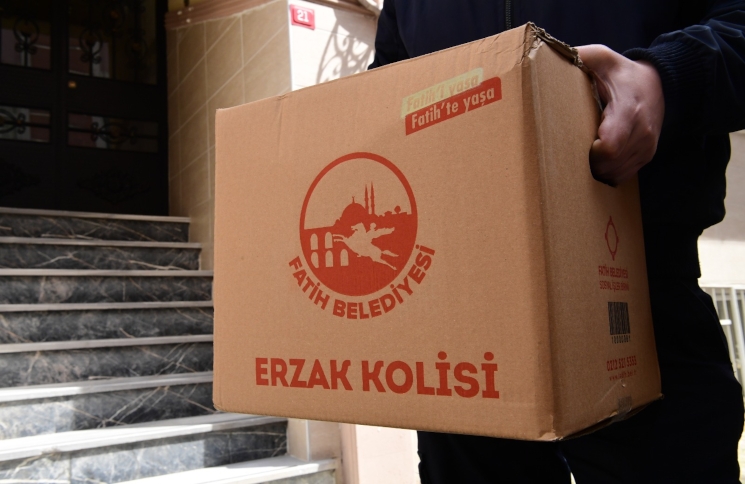 İhtiyaç Sahibi Vatandaşlarımıza Erzak Yardımlarımız Sürüyor haberi