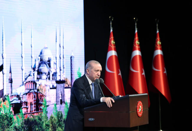 Cumhurbaşkanımız Sayın Recep Tayyip Erdoğan'ın Video Konferansla Katıldığı Hat Sanatları Müzesi Açılışında Vali Gül ile Başkan Turan Yer Aldı