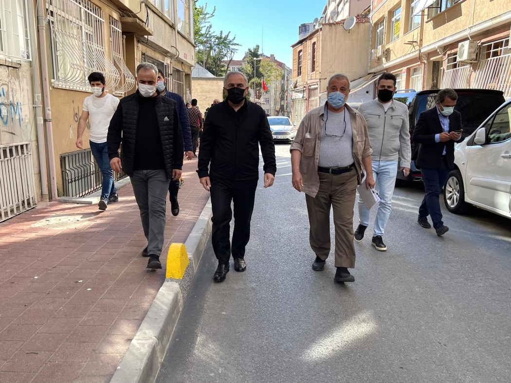 Başkan Turan İskenderpaşa Mahallesi'ndeydi haberi