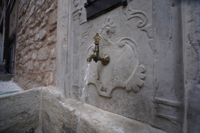 Alişah Efendi Çeşmesi Suyla Buluştu