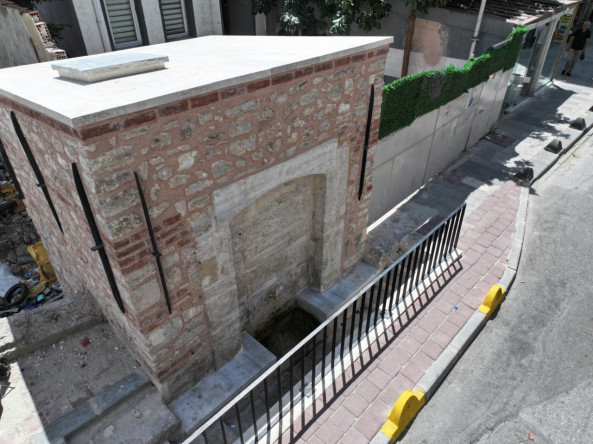 Küçük Langa Caddesi Çeşmesi Suyuna Kavuştu