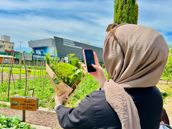Yedikule Bahçe'de Sebze Buketleri Sağlıklı Yaşamı ve Estetiği Buluşturdu