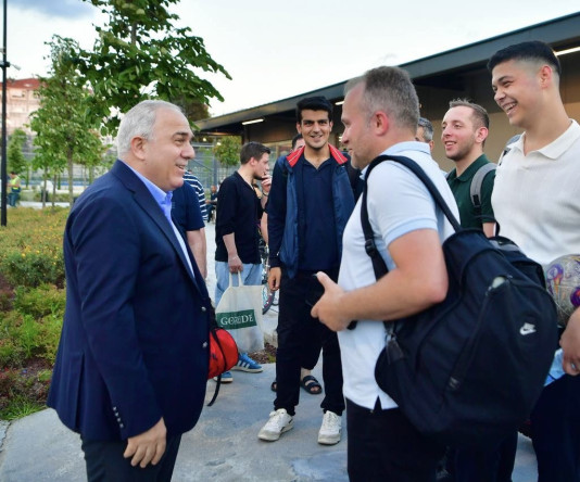 Başkan Turan, Silivrikapı Spor Köyü'nde Hemşehrileriyle Buluştu