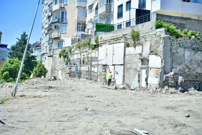 Başkan Turan, Yavuz Sultan Selim Seyir Terası'nda Devam Eden Çalışmaları Yerinde İnceledi