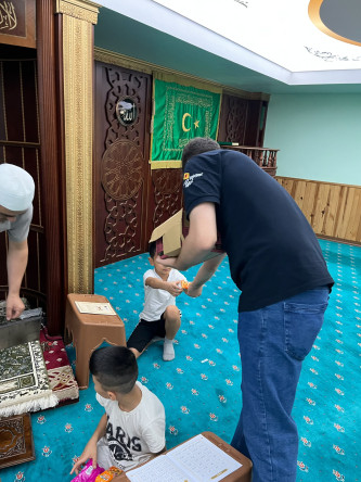 Yaz Kur'ân Kurslarımıza Halkla İlişkiler Ofisimizden Hediyeler