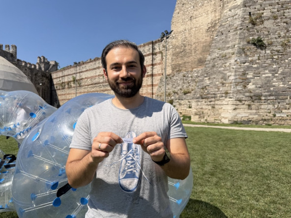 Yedikule Hisarı'nda Yaz Turnuvaları Balon Futbolu Heyecanıyla Devam Ediyor