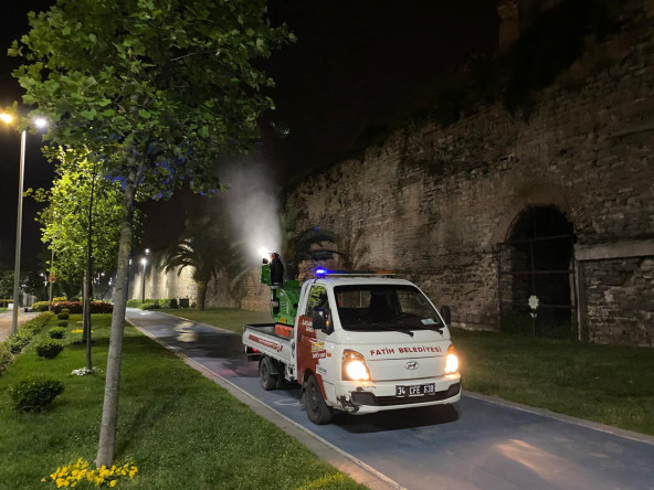 Fatih'te Yaz Mevsimi Boyunca Sinek Mücadelesi Karasinek ve Sivrisineklere Karşı ULV İlaçlama Çalışmalarımız Devam Ediyor