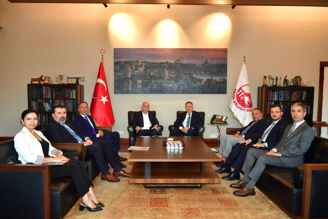 Başkan Turan, TİM ve İTHİB Yöneticilerini Fatih'te Ağırladı; Eğitim, Üretim ve Kültürel Miras Çalışmalarını Birlikte İncelediler