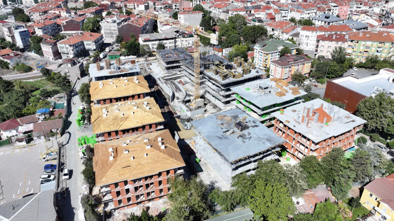 Atılgan Sitesi Kentsel Dönüşüm Projesi'nde Fiziki İlerleme Yüzde 50'ye Ulaştı